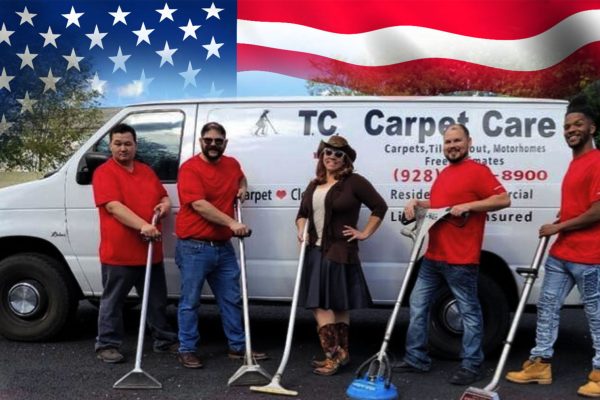 TC Carpet Care in Prescott is Veteran Owned